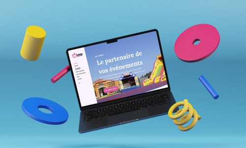 Mise en ligne de notre site internet